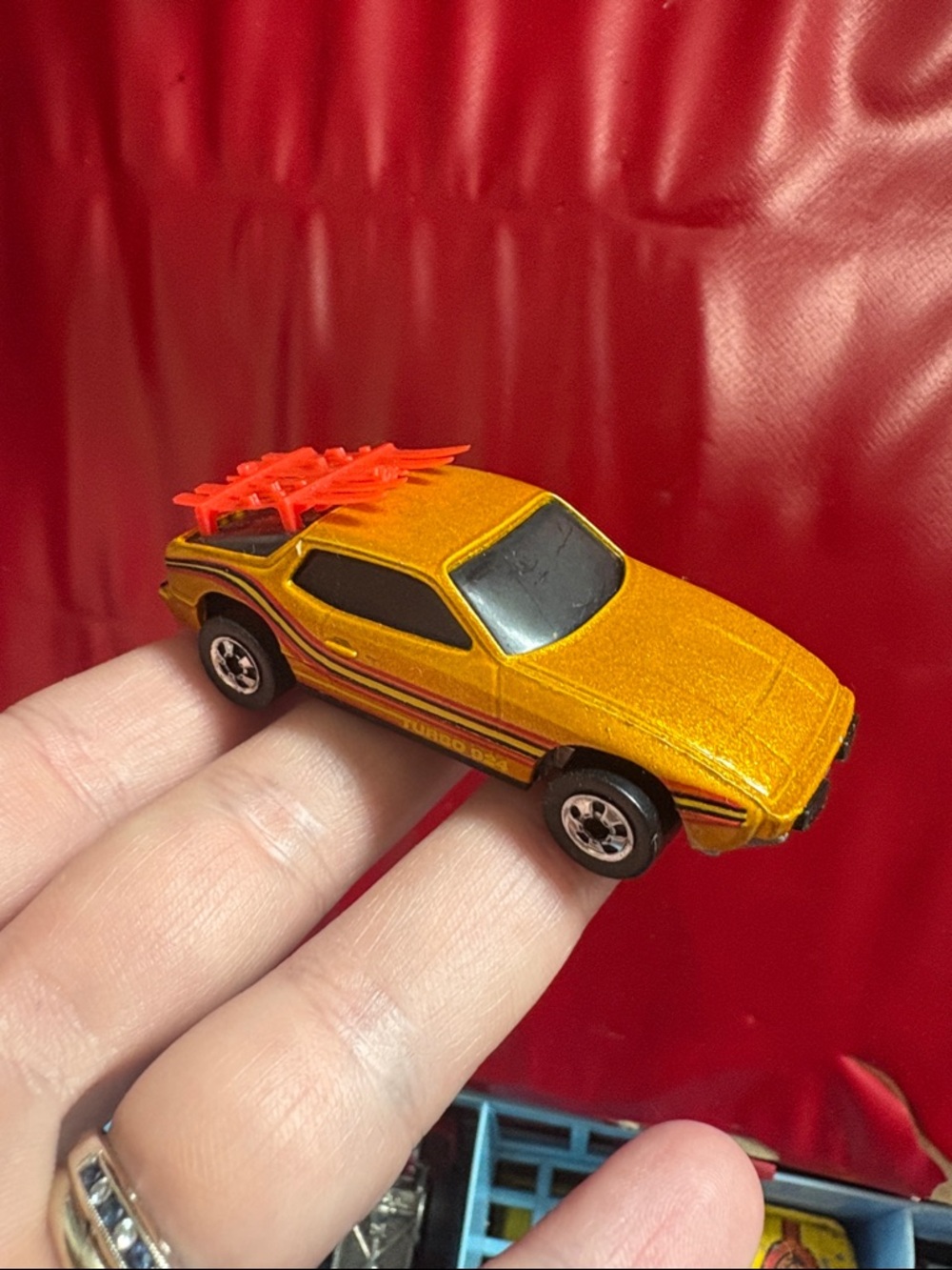 1978 Hot Wheels Blackwall Upfront 924 Porsche RARE W/ INTACT SKIS excellent